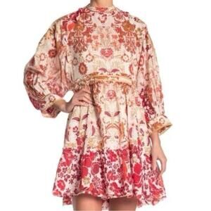 Free People Nouveau Printed Mini Dress 
NWOT